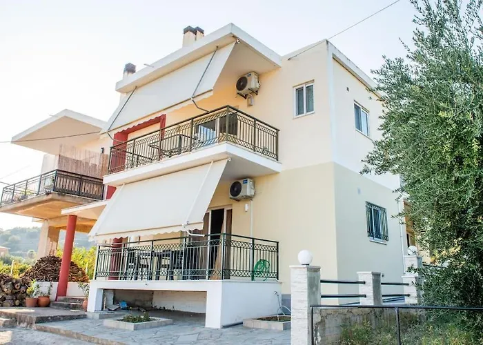 όμορφο παραθασυγκρότημα ενοικιαζόμενων καταλυμάτων ως ολόκληρος χώρος - Chrani, ελλάδαλάσσιο * Chrani