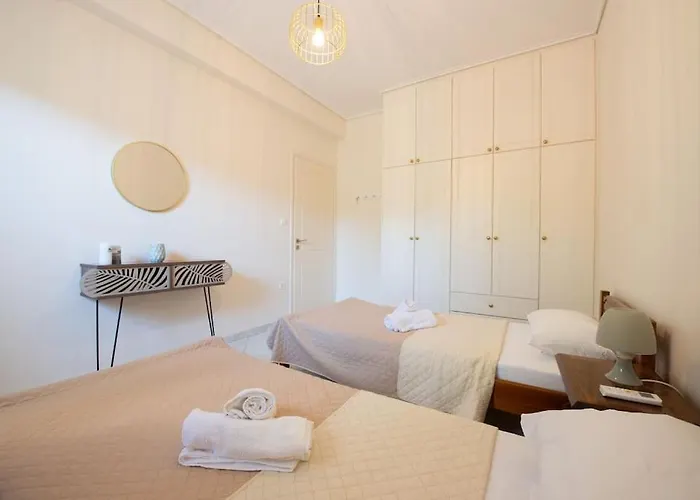 όμορφο παραθασυγκρότημα ενοικιαζόμενων καταλυμάτων ως ολόκληρος χώρος - Chrani, ελλάδαλάσσιο * Chrani